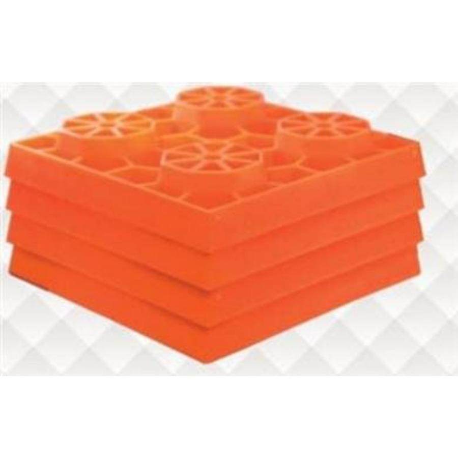 Outdoor Camp - 15 Leveling Block 10 Pack Orange