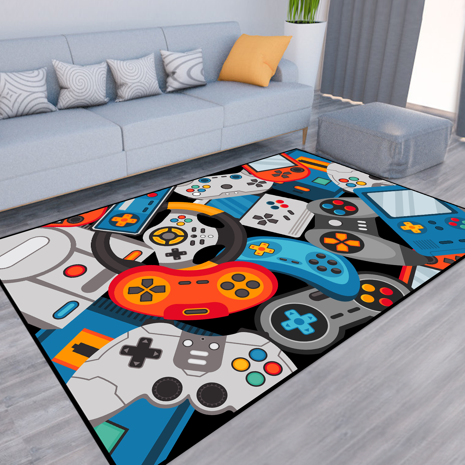 Outdoor Camping Videos - Game Rug Teen Boys Carpet, Video
