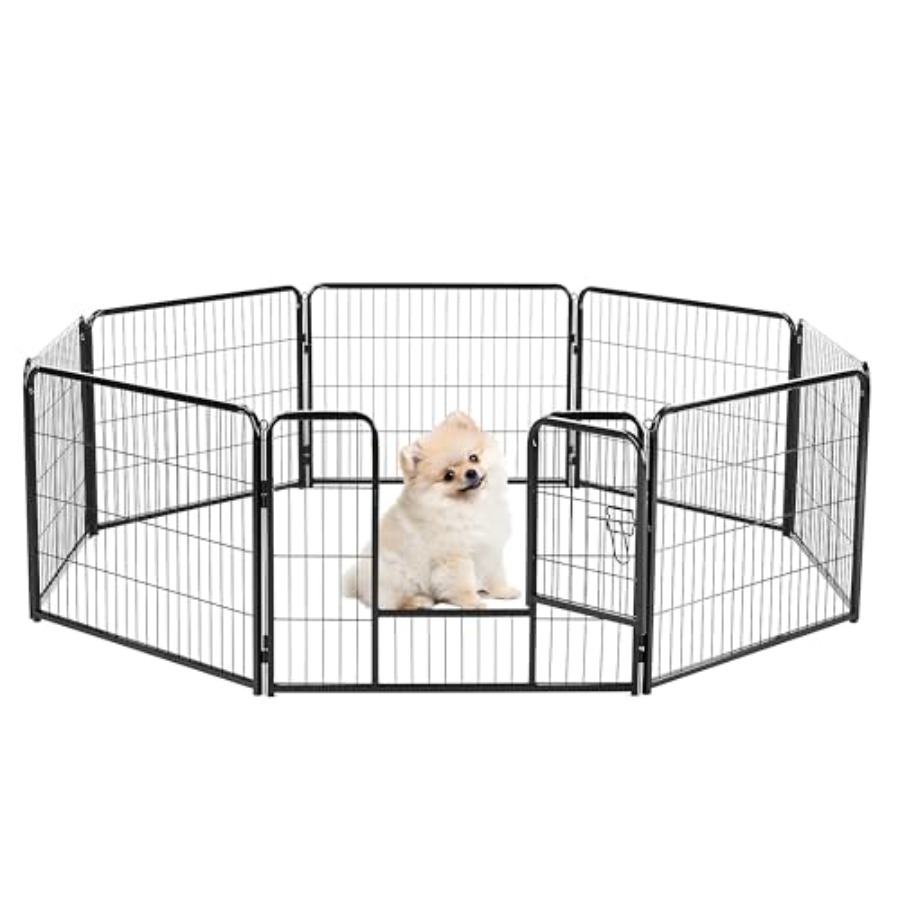 Outdoor Camping Dog Fence - Outdoor Indoor Dog Playpen for Small