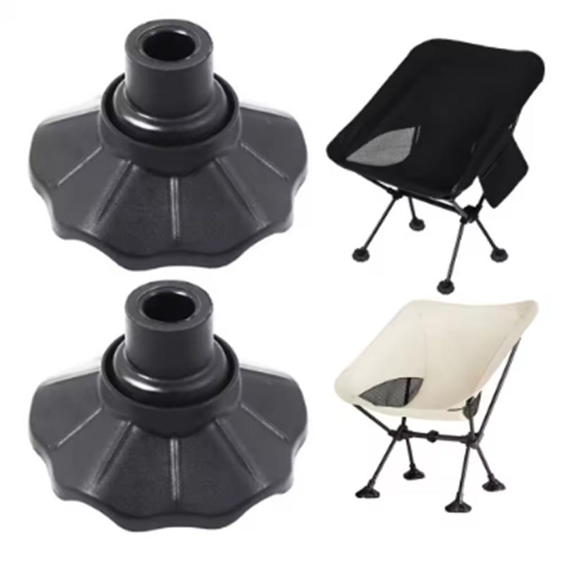 Folding Chair - 4Pcs 13/16mm Camping Chair Foot Pads,Plastic