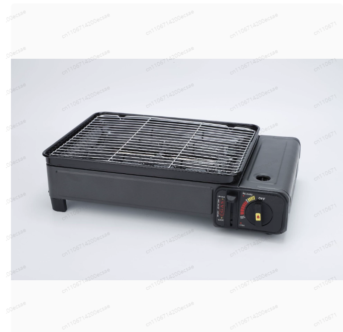 Outdoor Camping Stove - 8Grid Roasted Sausage Stove Multi-Functional Camping