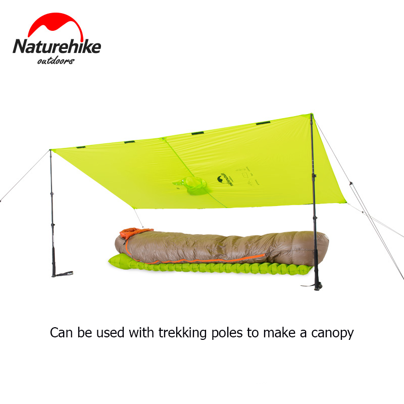 Naturehike Rain Jacket 3 in 1  - Camping Rain Poncho ulasan dan harga
