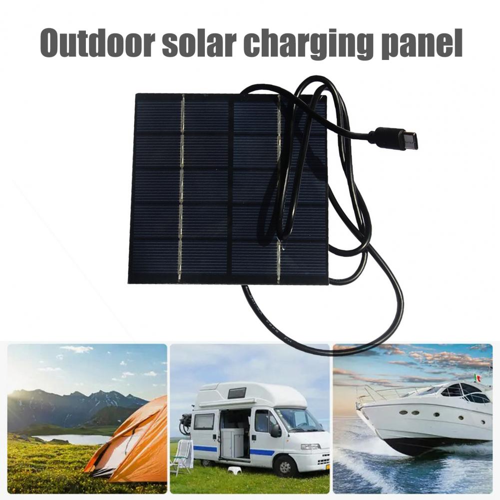 Portable Solar Charger Solar P - Outdoor Activities In Camping ulasan dan harga