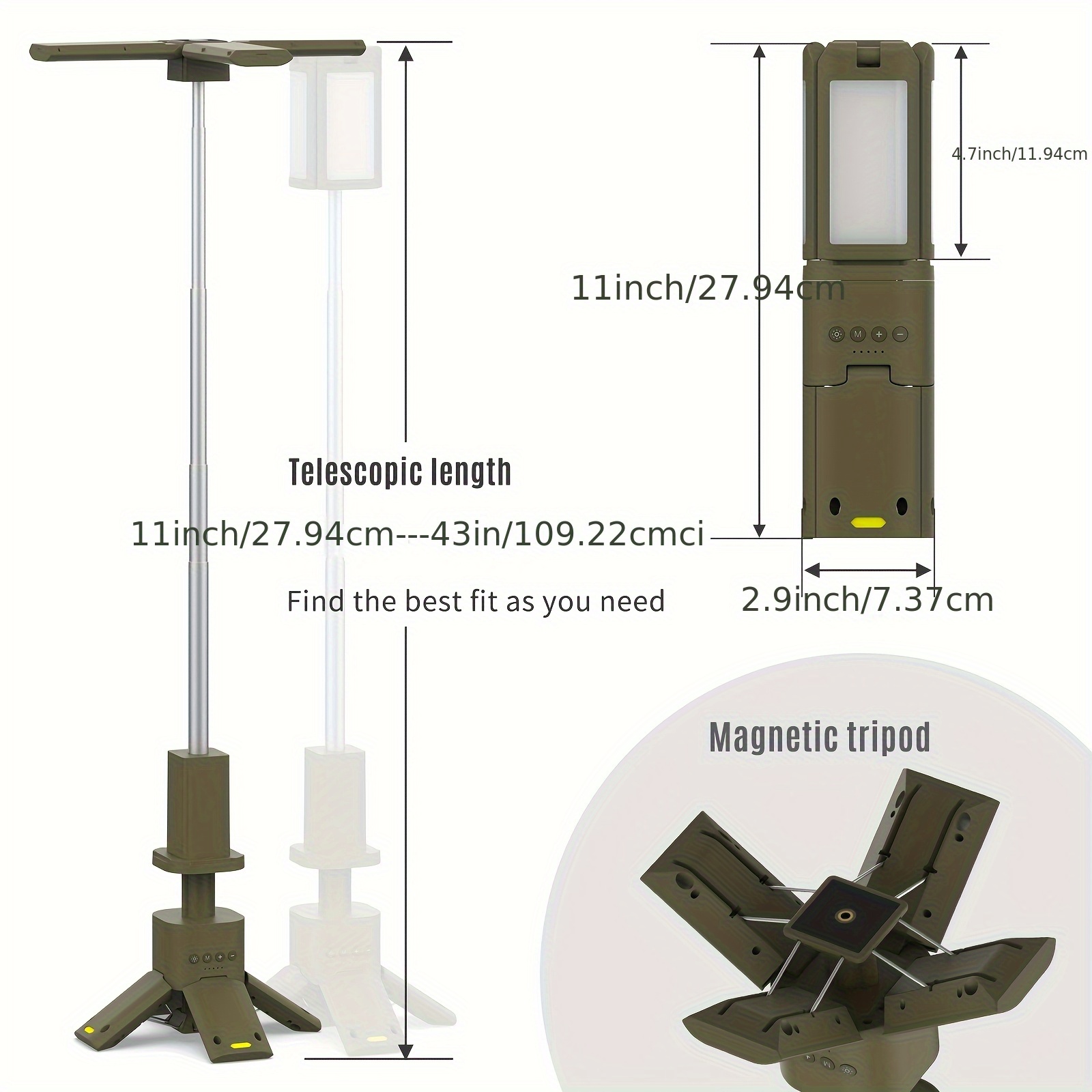 Camping Lantern, 14000mAh Rech - Outdoor Camping Lighting ulasan dan harga