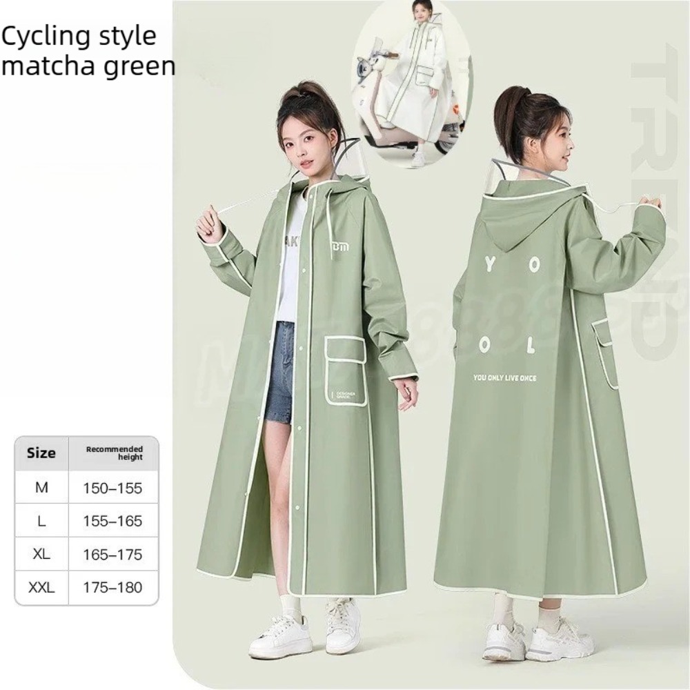 Waterproof  Hooded Raincoat, U - Camping Rain Poncho ulasan dan harga