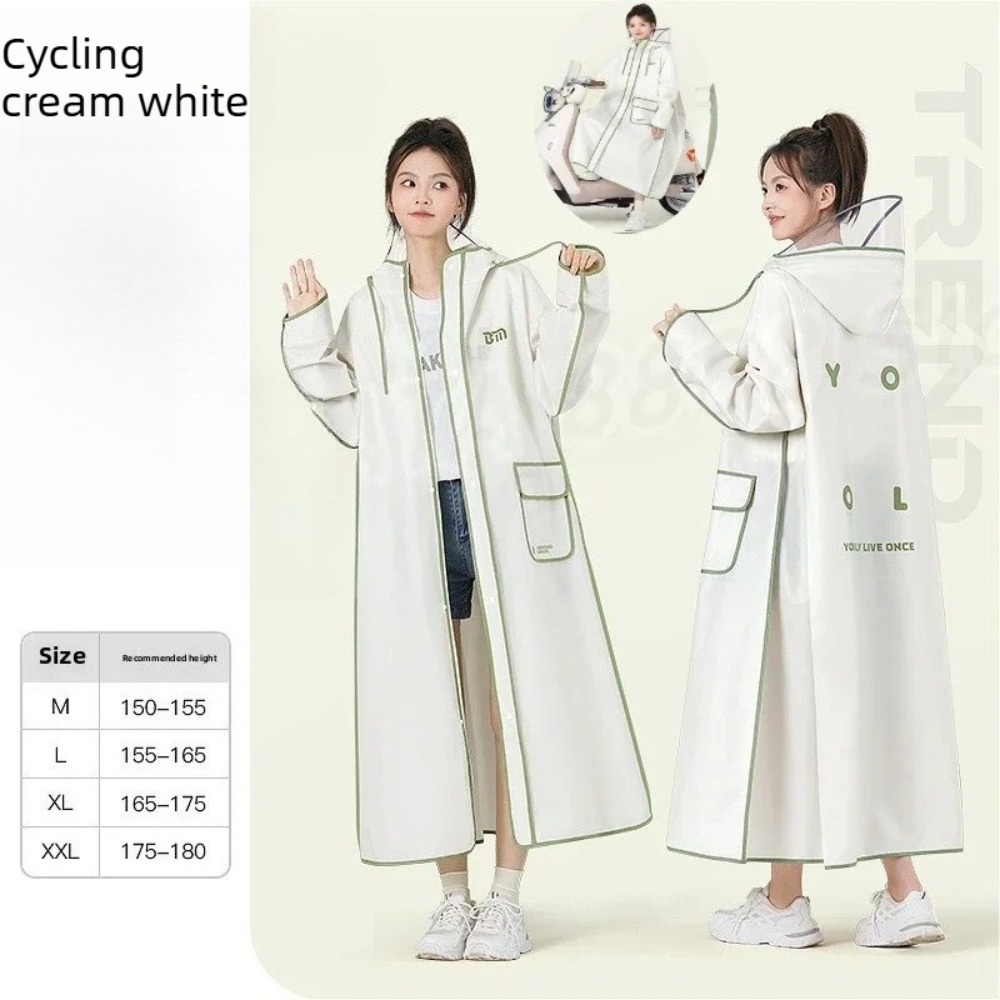 Waterproof  Hooded Raincoat, U - Camping Rain Poncho ulasan dan harga