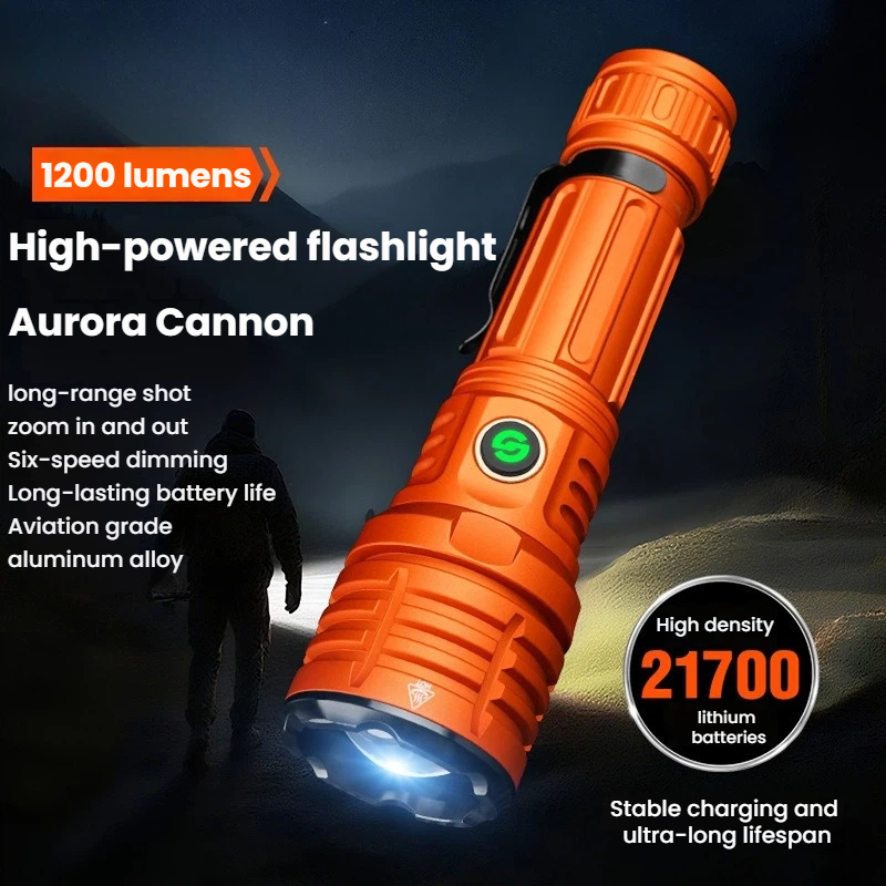 Strong Light LED Flashlight Zo - Outdoor Camping Lighting ulasan dan harga