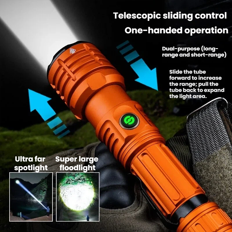 Strong Light LED Flashlight Zo - Outdoor Camping Lighting ulasan dan harga