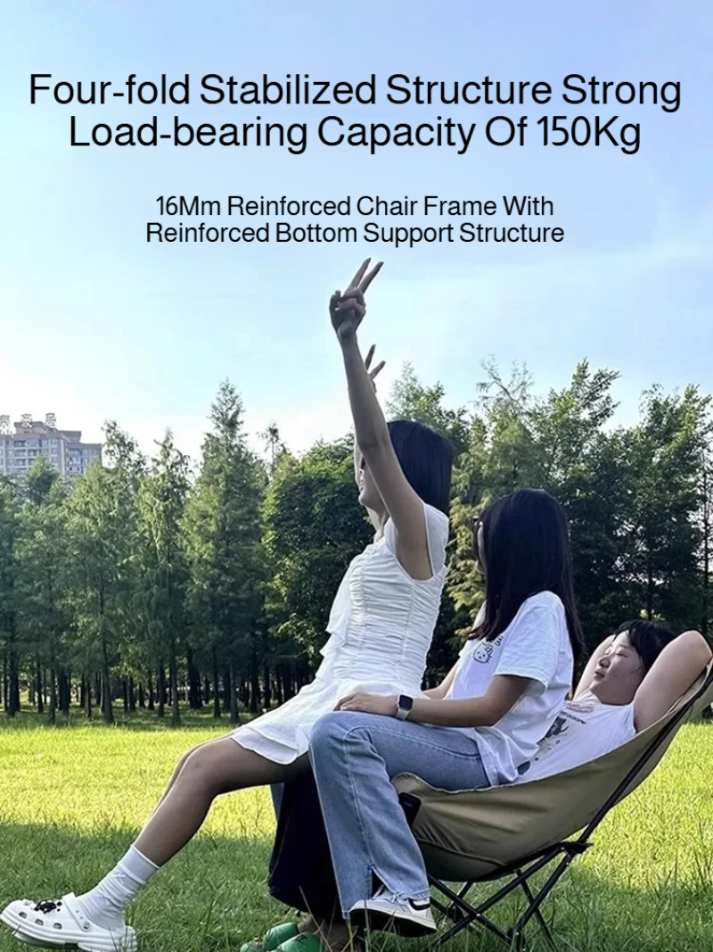 Portable Folding Recliner Beac - Outdoor Camping Recliner ulasan dan harga