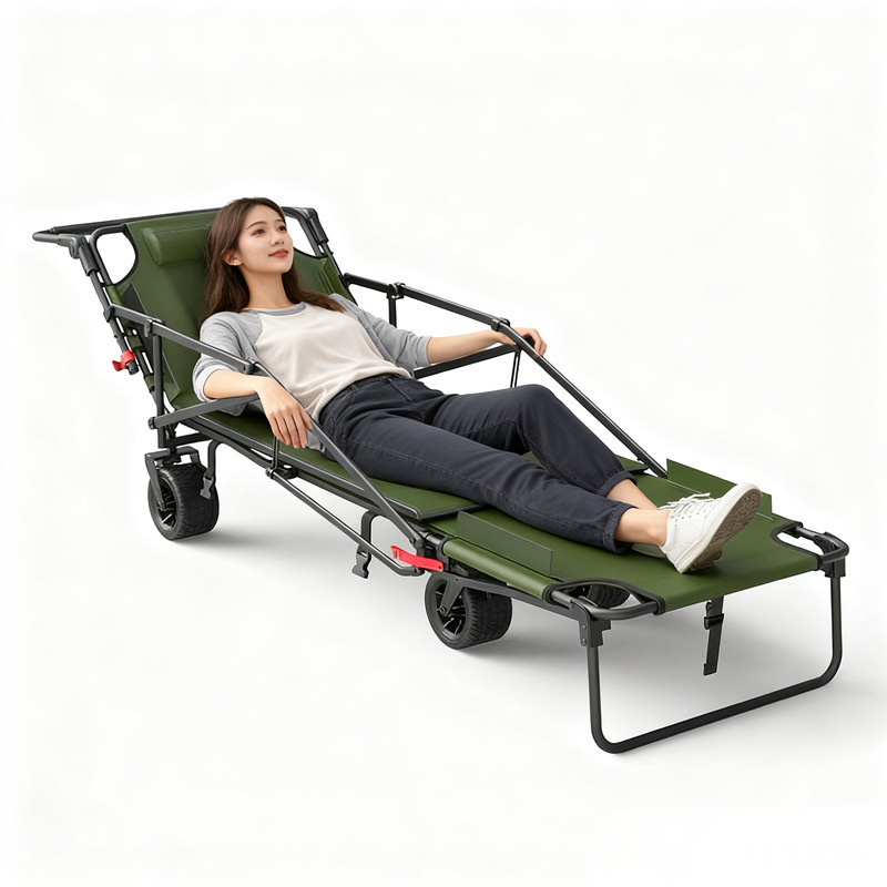 Foldable Camping Wagon with Ta - Outdoor Camping Recliner ulasan dan harga