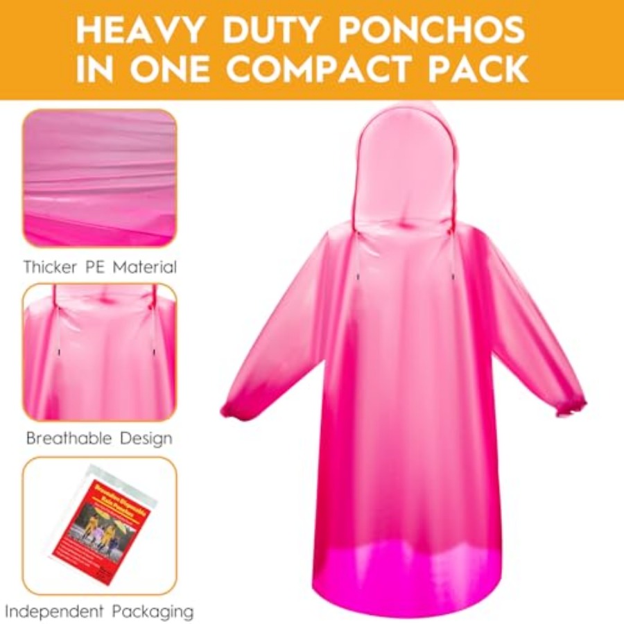 and and Disposable Rain Poncho - Camping Rain Poncho ulasan dan harga
