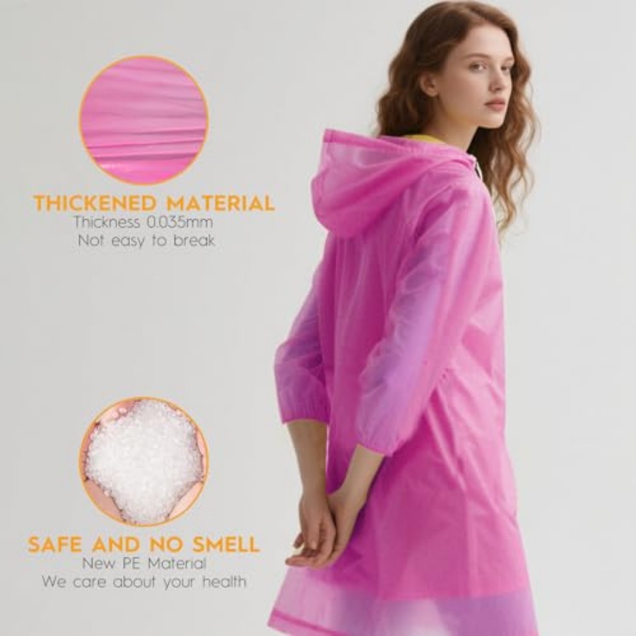 and and Disposable Rain Poncho - Camping Rain Poncho ulasan dan harga