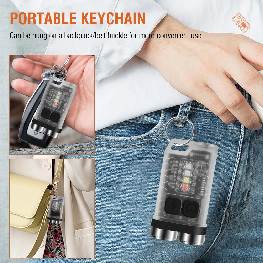 BORUiT V3 LED Keychain Portabl - Outdoor Camping Adventure ulasan dan harga
