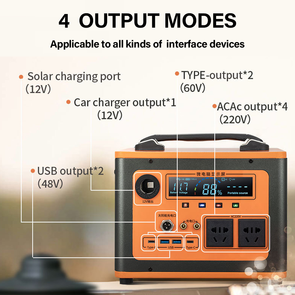 Portable Power Station 300/600 - Outdoor Camping Outfit ulasan dan harga