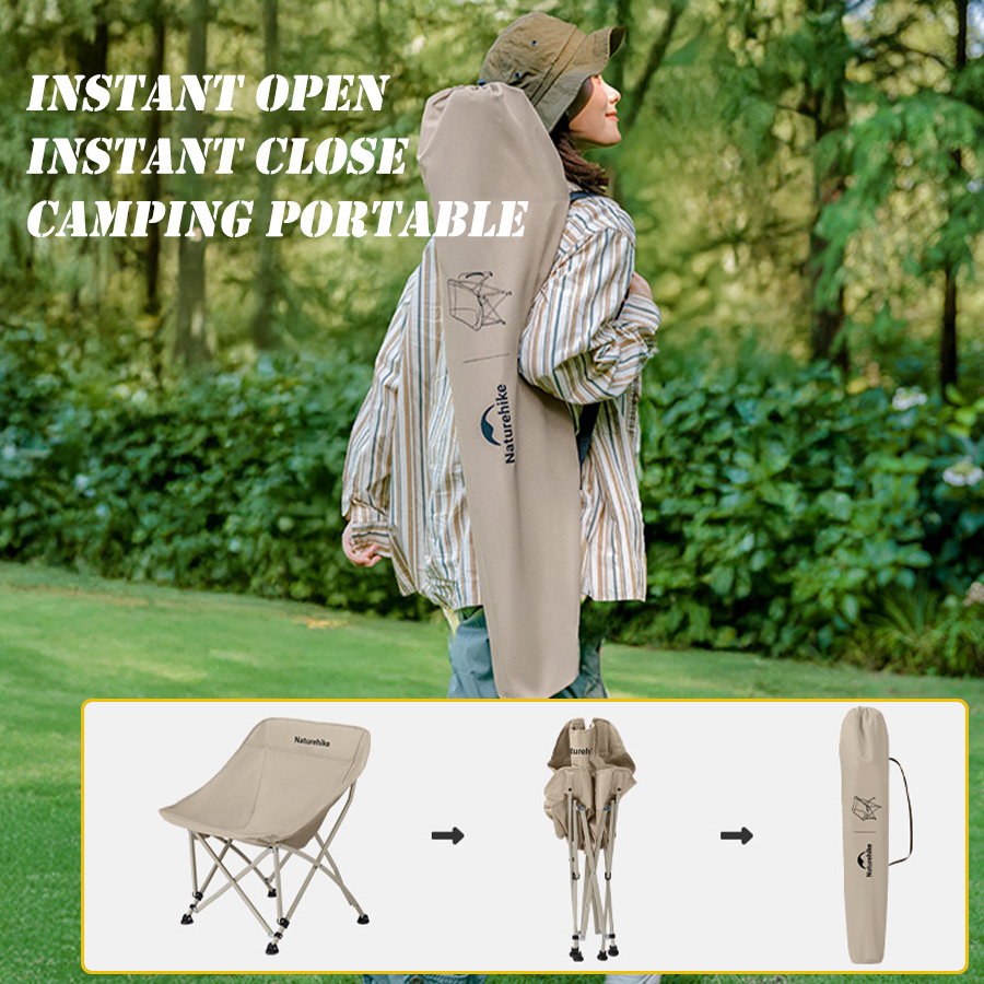 Naturehike Camp Chair StarMoon - Outdoor Camping Recliner ulasan dan harga