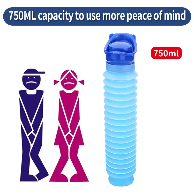 750ML Portable Standing Pee Bo - Outdoor Camping Urinal ulasan dan harga