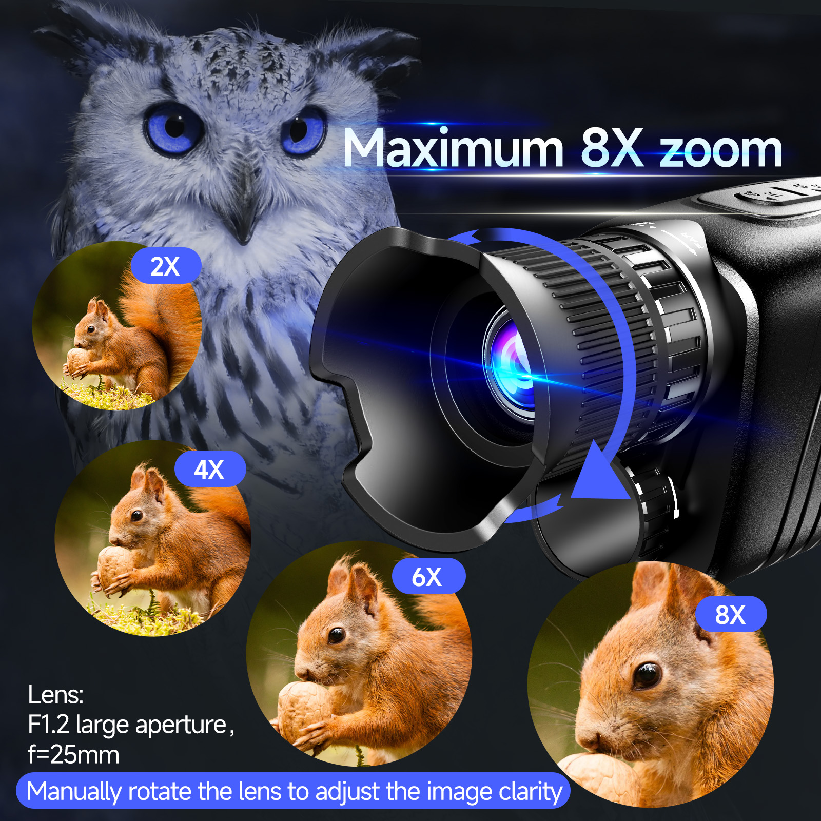 YS02 Digital HD Night Vision M - Outdoor Camping Videos ulasan dan harga