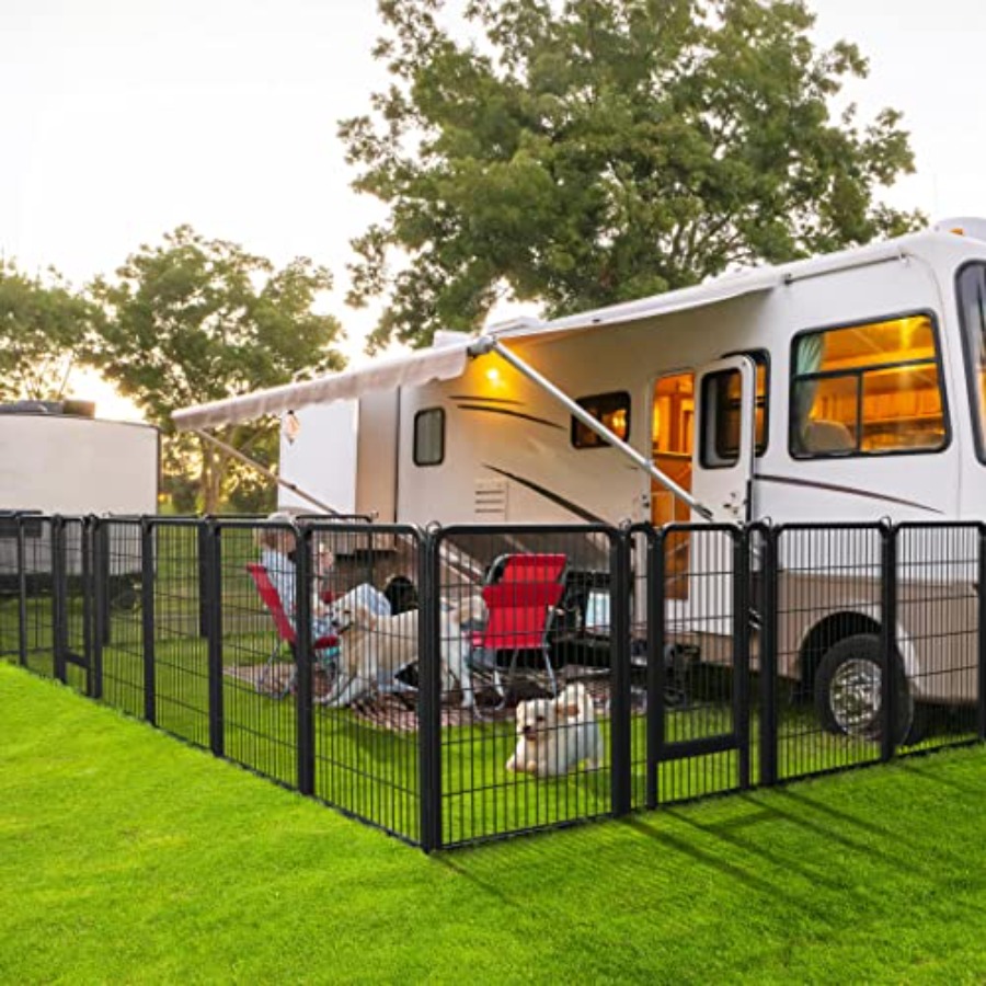 Dog Playpen Outdoor 40 inch 32 - Outdoor Camping Dog Fence ulasan dan harga