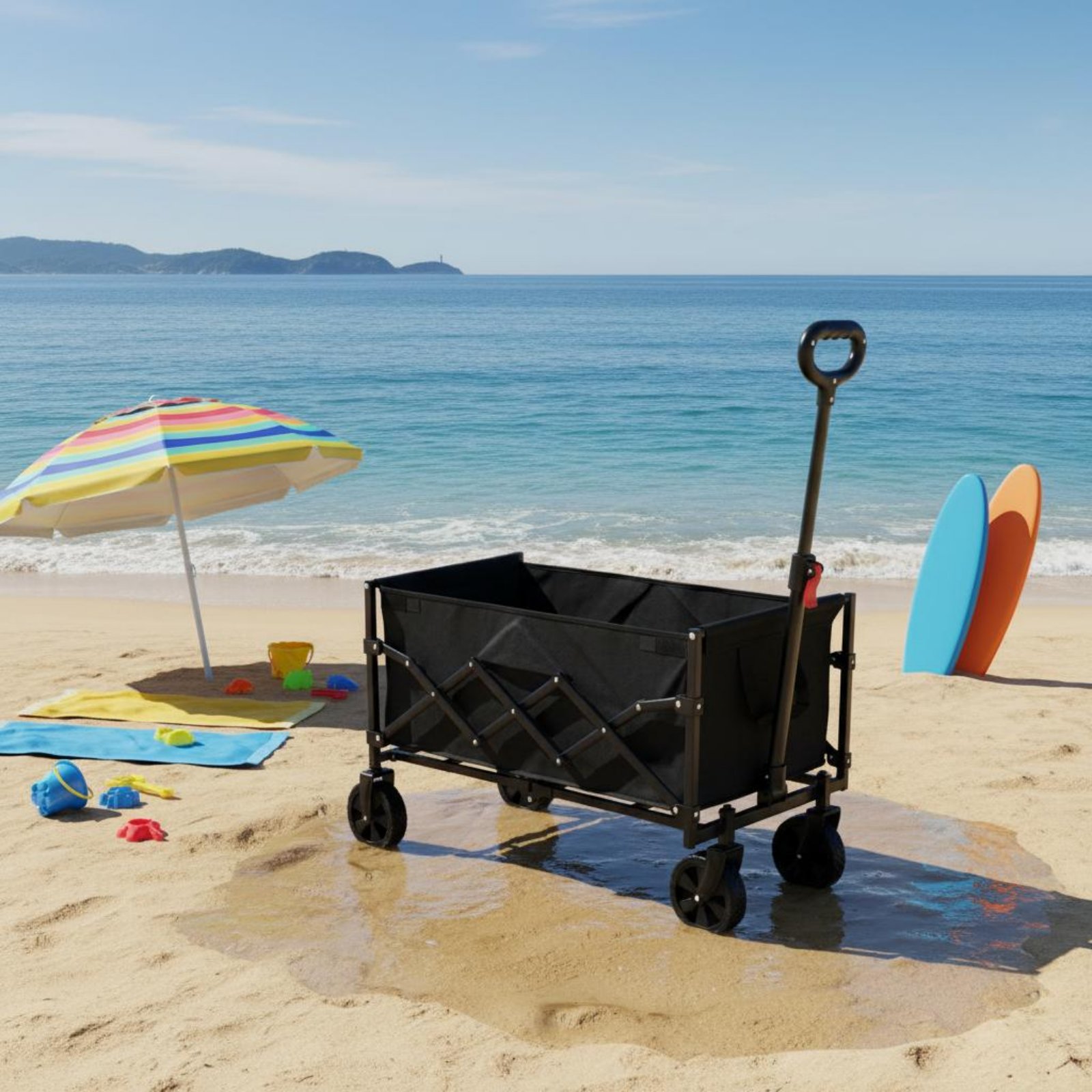 Portable Camping Wagon Space-S - Jinli Outdoor Camping ulasan dan harga