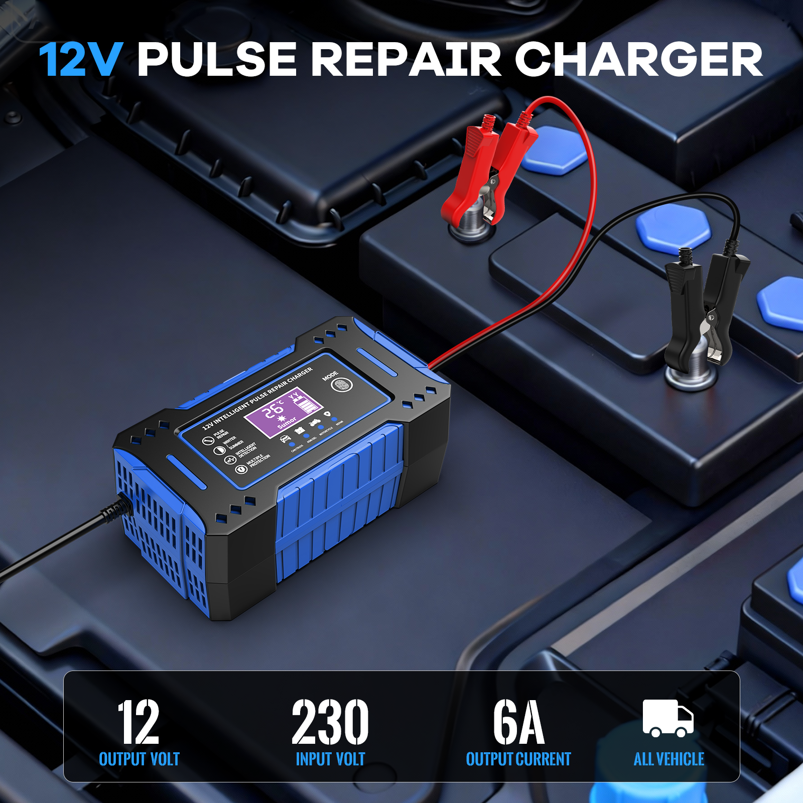 12V 6A Dedicated Outdoor Power - Battery Outdoor Camping ulasan dan harga