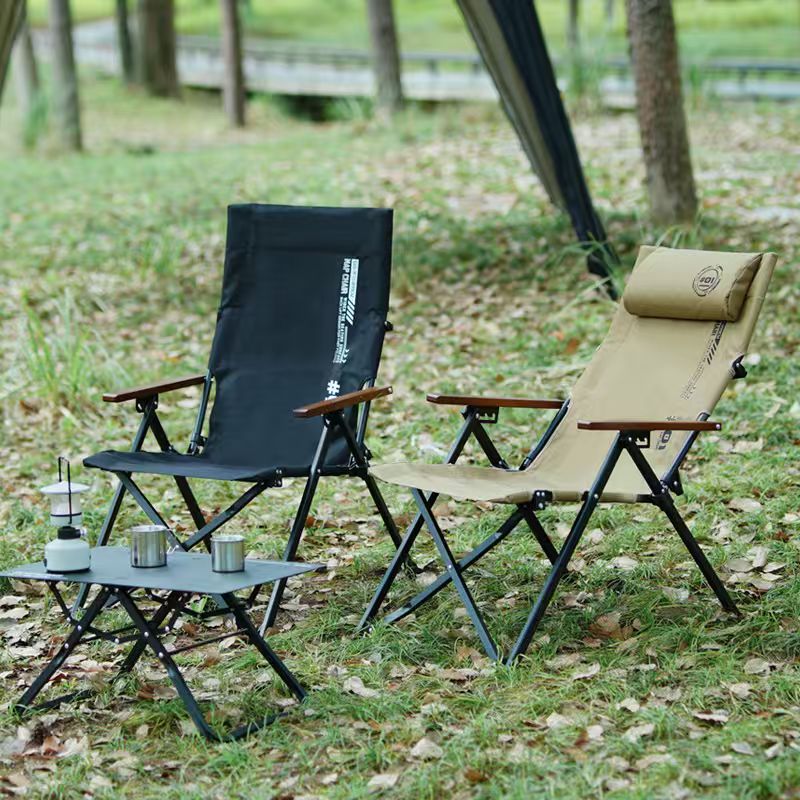 Folding High Back Beach Campin - Outdoor Camping Recliner ulasan dan harga