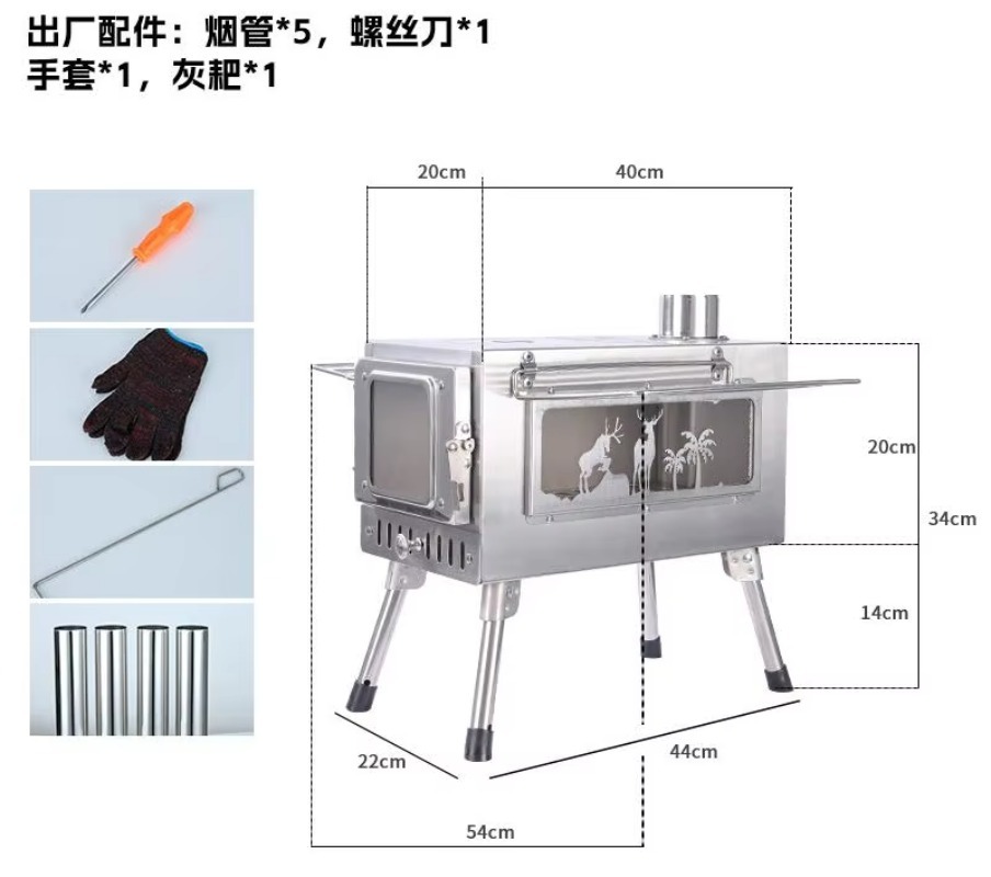 【Best-selling】Portable Stainle - Outdoor Camping Stove ulasan dan harga