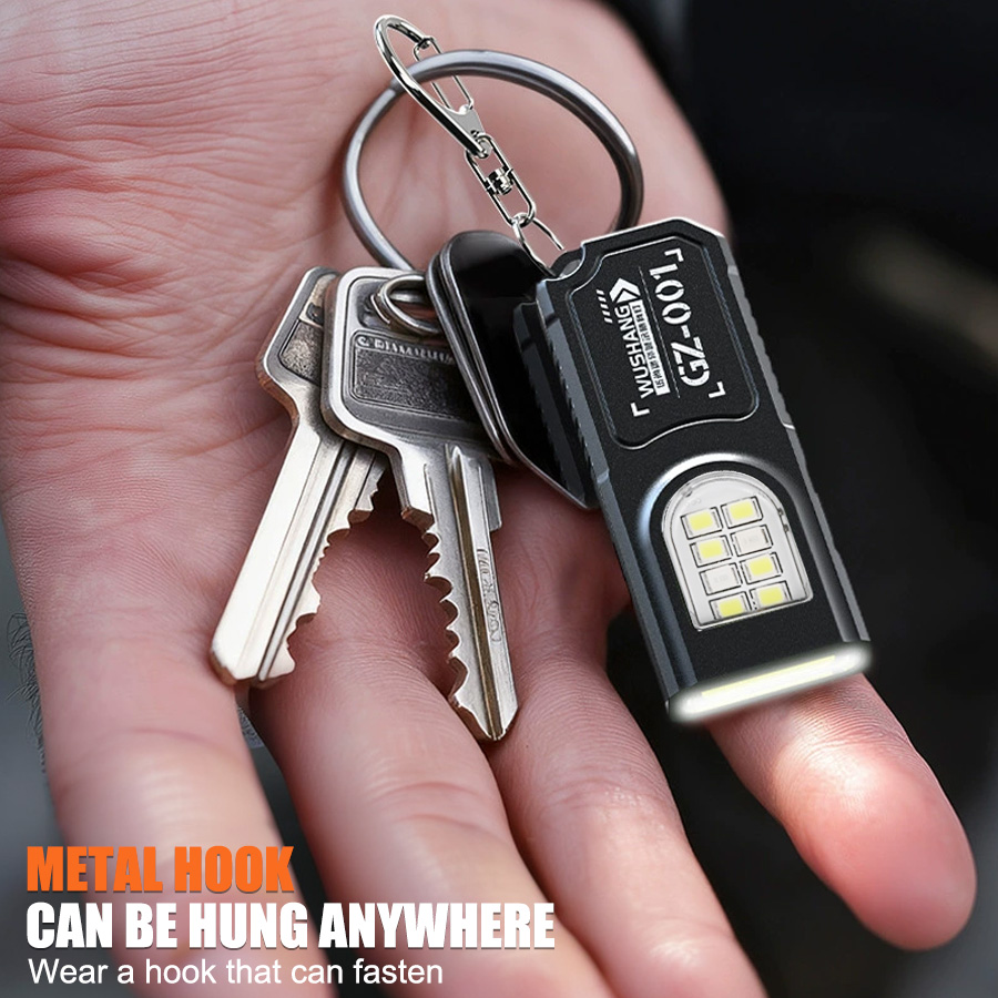 Multifunctional Keychain Flash - Outdoor Camping Lighting ulasan dan harga