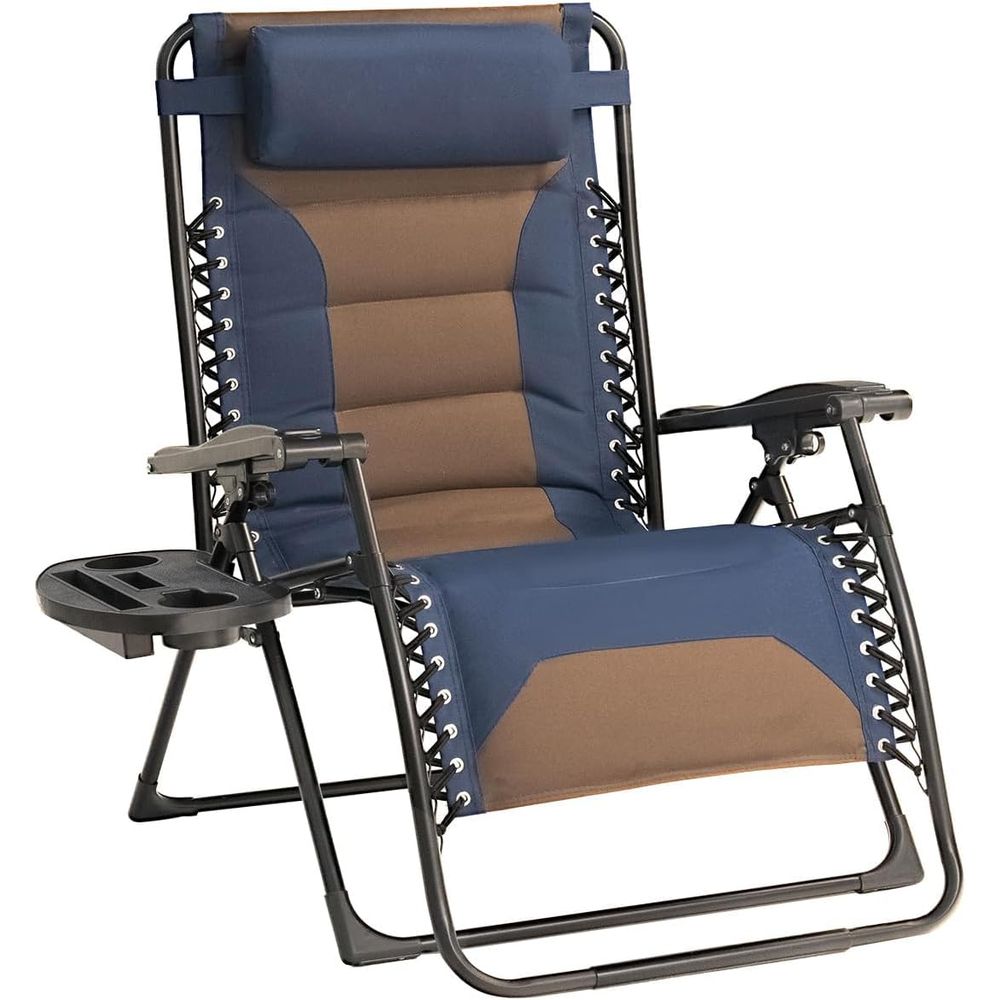Oversized Padded Recliner Chai - Outdoor Camping Recliner ulasan dan harga