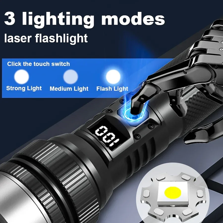 Ultra-Bright Rechargeable Flas - Battery Outdoor Camping ulasan dan harga