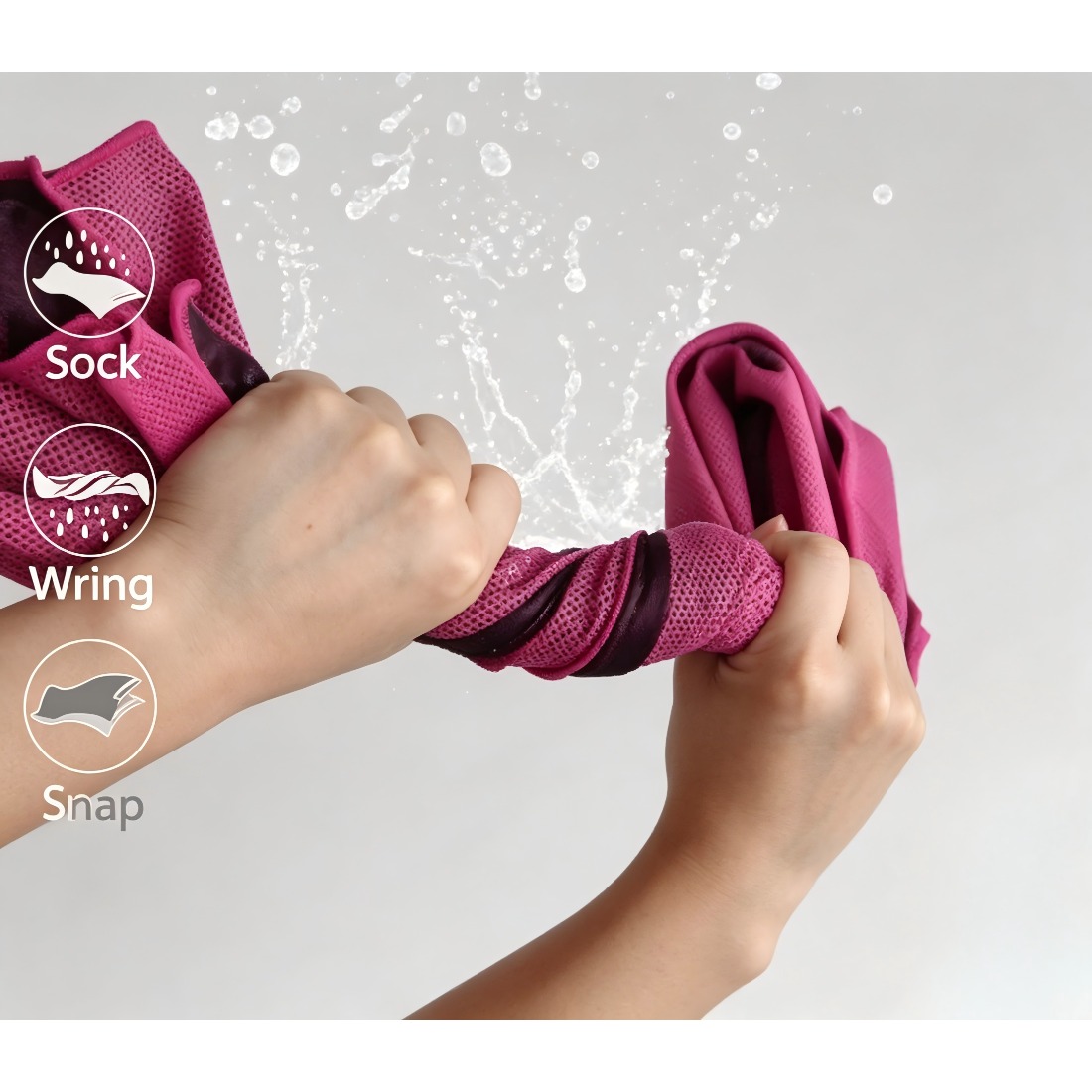 Cooling Towels Soft Microfiber - Outdoor Activities In Camping ulasan dan harga