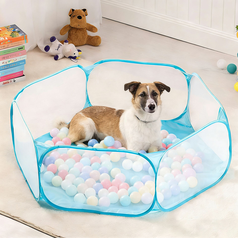 1.2M Ball Pit For Pet Dog Cat  - Outdoor Camping Dog Fence ulasan dan harga
