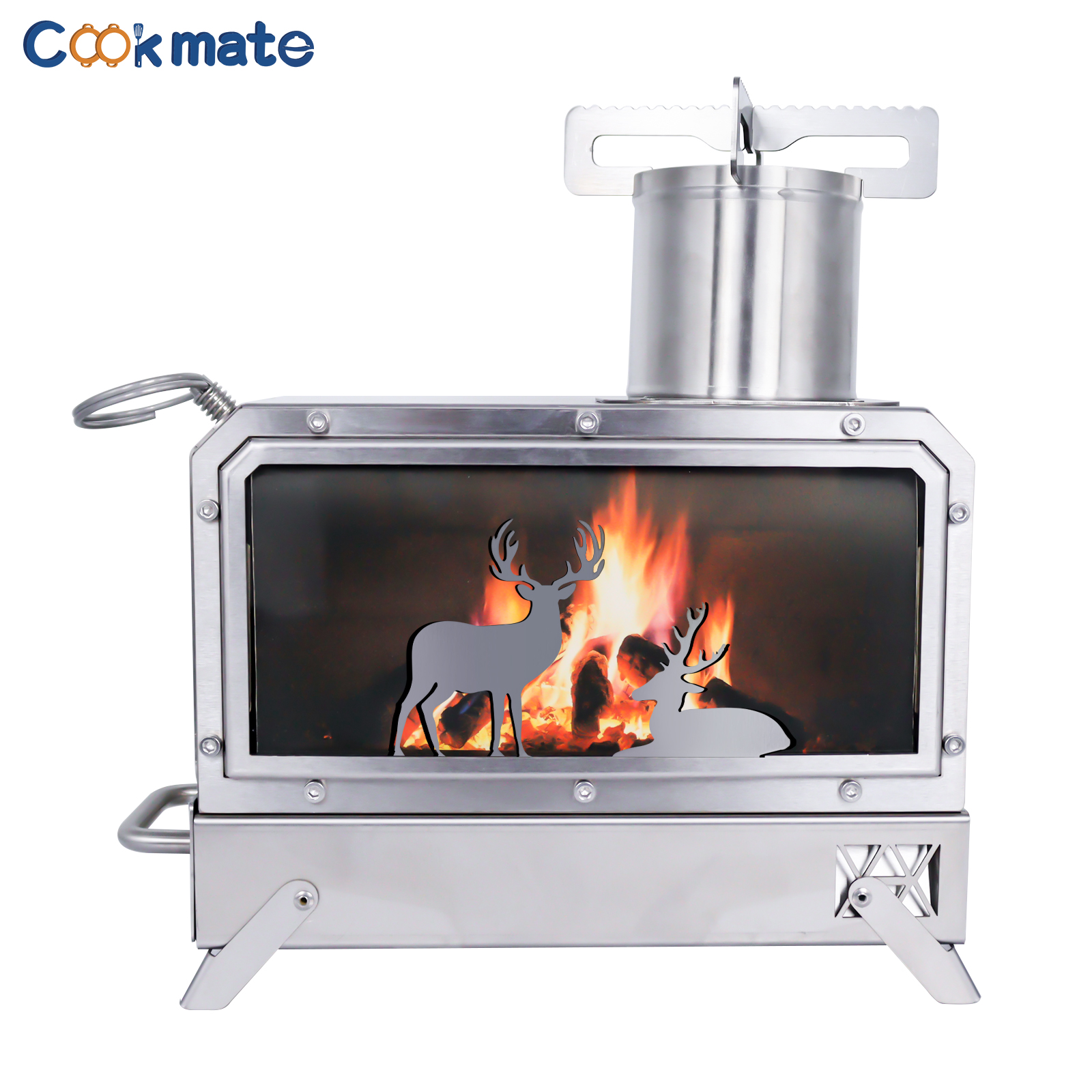 Stainless steel folding firewo - Outdoor Camping Stove ulasan dan harga