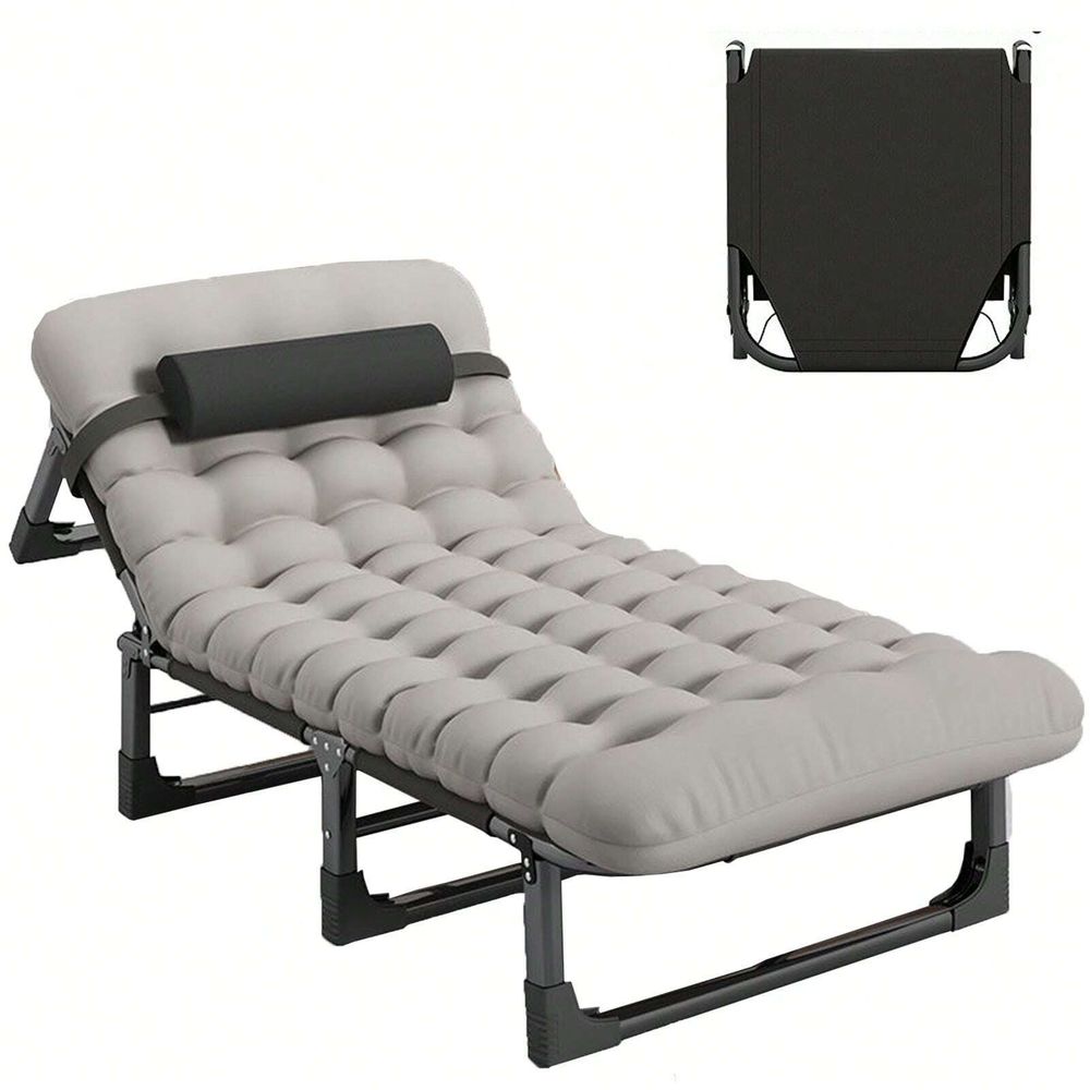 Cot, 4 Positions Adjustable Re - Outdoor Camping Recliner ulasan dan harga