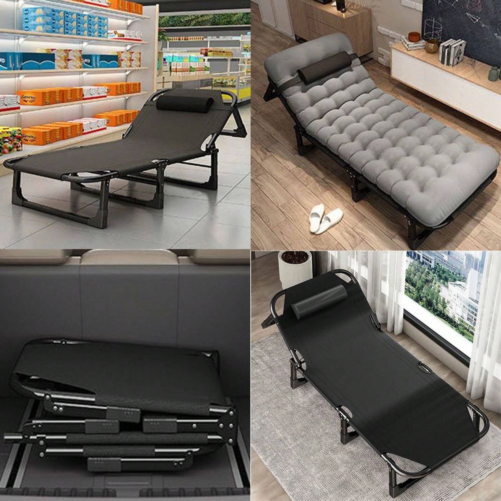 Cot, 4 Positions Adjustable Re - Outdoor Camping Recliner ulasan dan harga