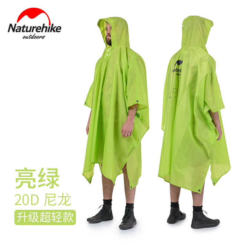 Naturehike Outdoor 3 In 1 Rain - Camping Rain Poncho ulasan dan harga