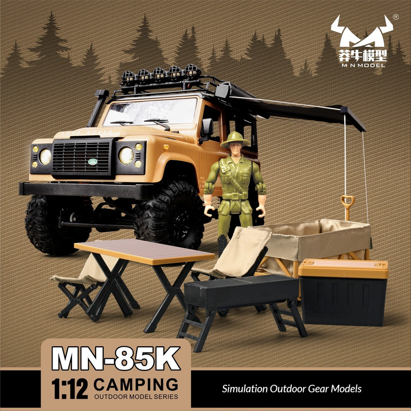 Mn Model Mn-85k 1:12 Scale Sim - Outdoor Camping Set ulasan dan harga