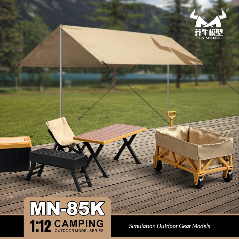Mn Model Mn-85k 1:12 Scale Sim - Outdoor Camping Set ulasan dan harga