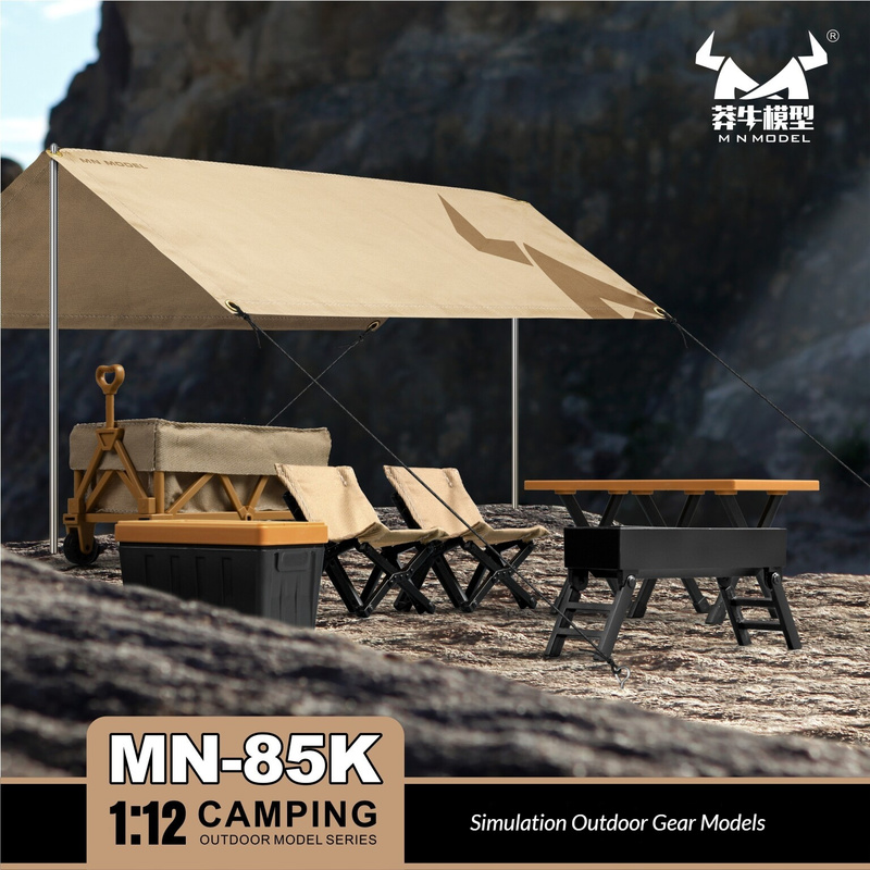 Mn Model Mn-85k 1:12 Scale Sim - Outdoor Camping Set ulasan dan harga