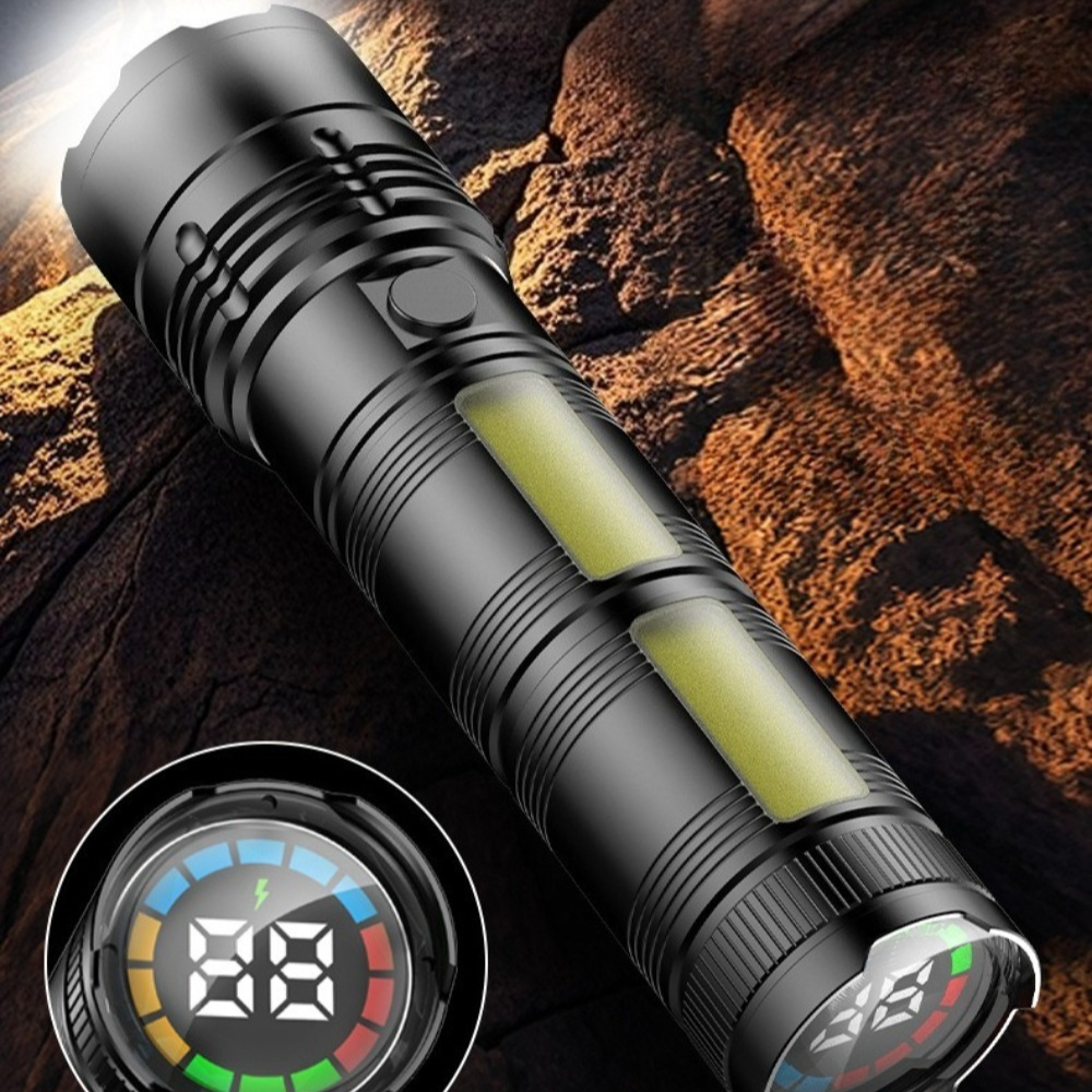 Strong Light LED Flashlight CO - Outdoor Camping Lighting ulasan dan harga