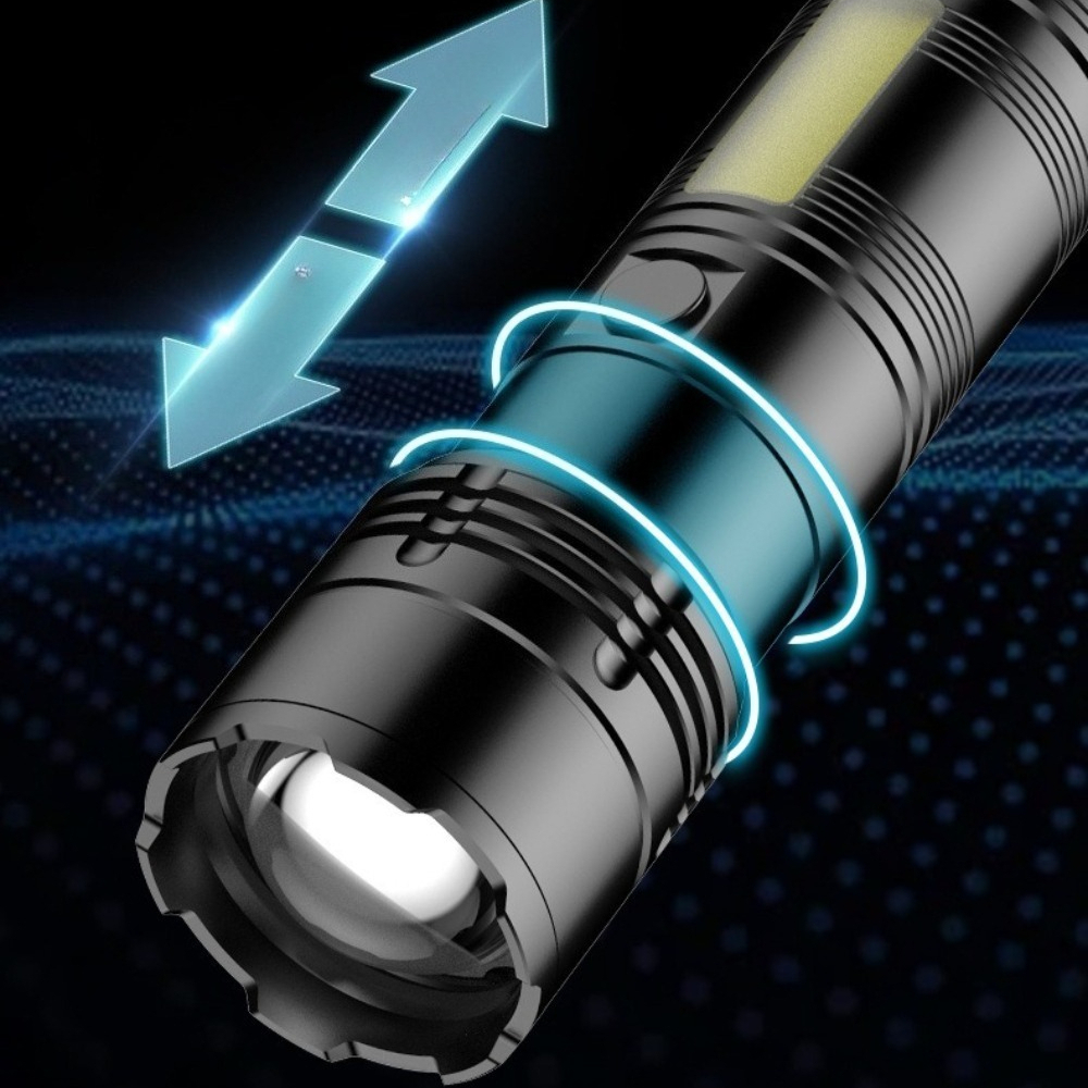 Strong Light LED Flashlight CO - Outdoor Camping Lighting ulasan dan harga