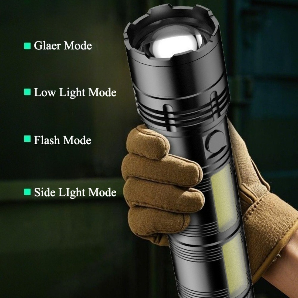 Strong Light LED Flashlight CO - Outdoor Camping Lighting ulasan dan harga