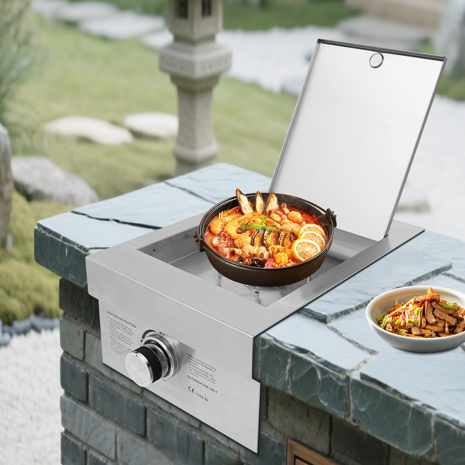 Gas Stove, Embedded/Outdoor, 3 - Outdoor Camping Stove ulasan dan harga