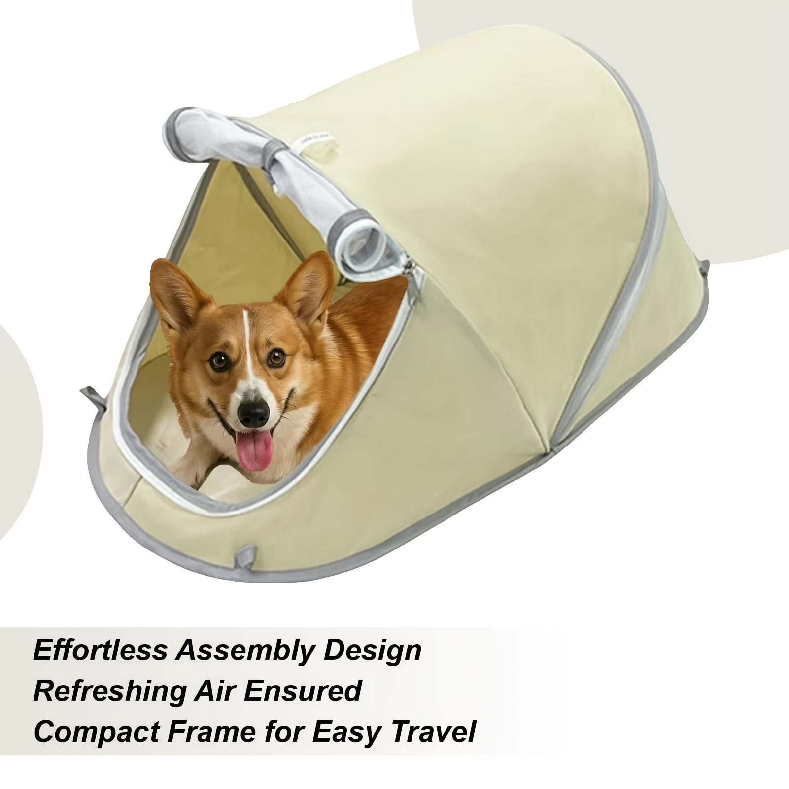 Foldable Pet Tent Portable Dog - Outdoor Camping Dog Fence ulasan dan harga