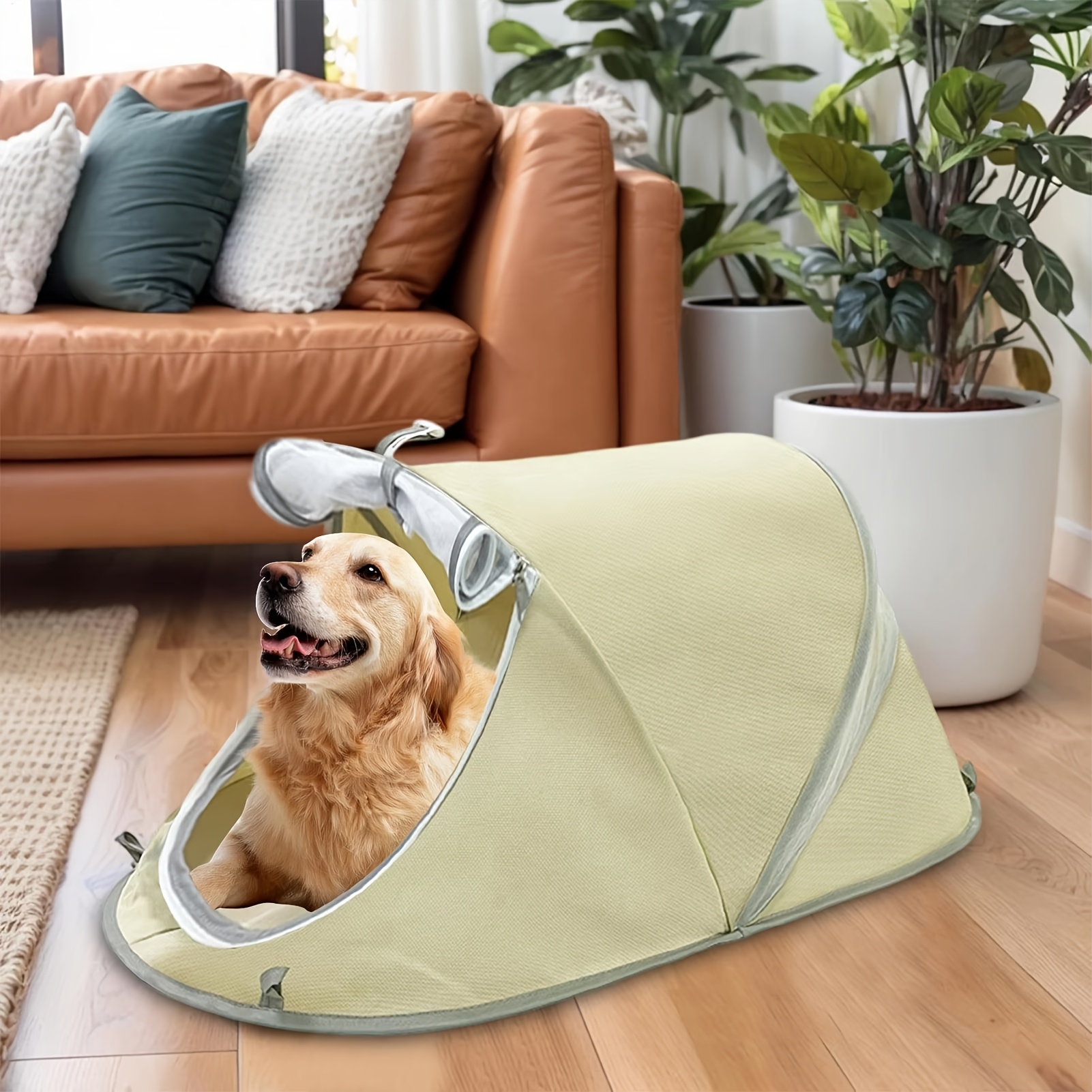 Foldable Pet Tent Portable Dog - Outdoor Camping Dog Fence ulasan dan harga
