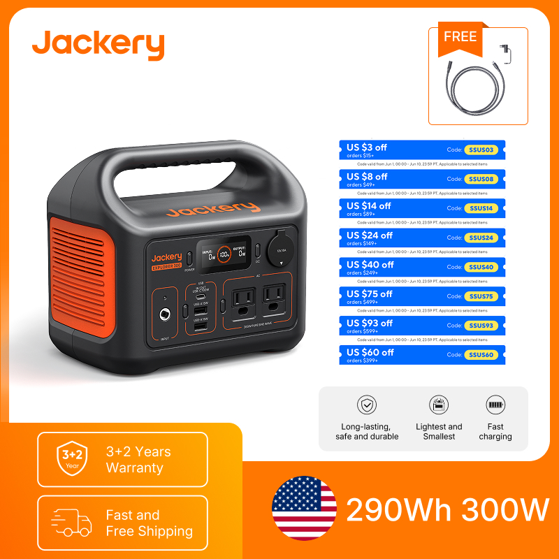 Jackery Portable Power Station - Camping Rope ulasan dan harga