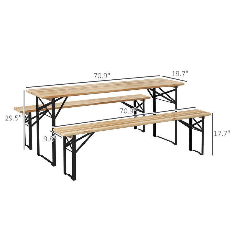 6' Portable Picnic Table and B - Outdoor Activities In Camping ulasan dan harga