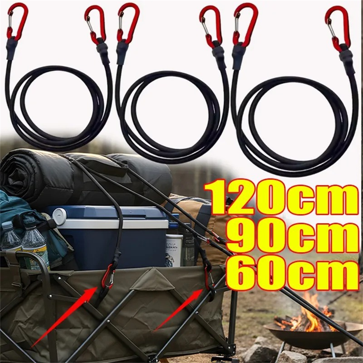 For Camping Luggage Bicycle Ca - Camping Rope ulasan dan harga