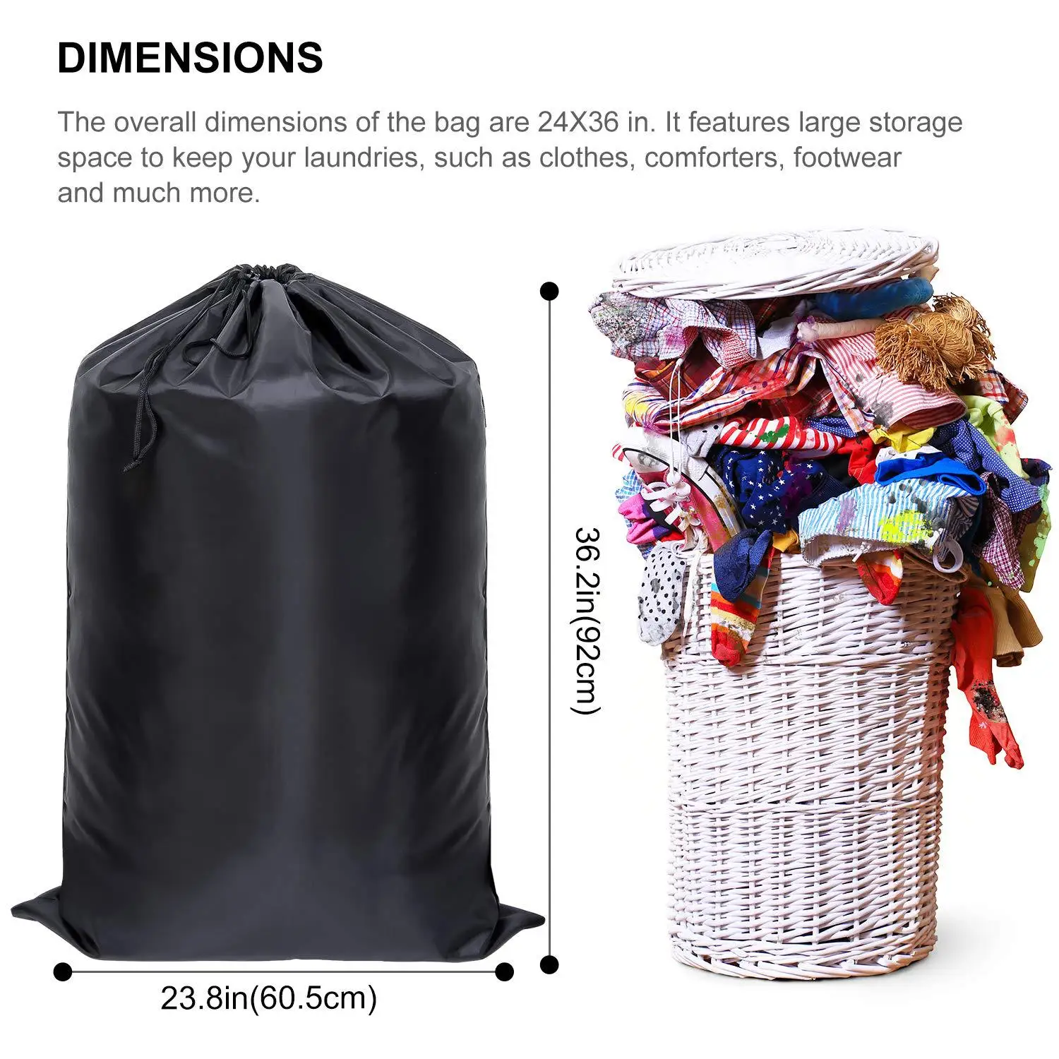 Black Oversized Polyester Wate - Outdoor Camping Outfit ulasan dan harga