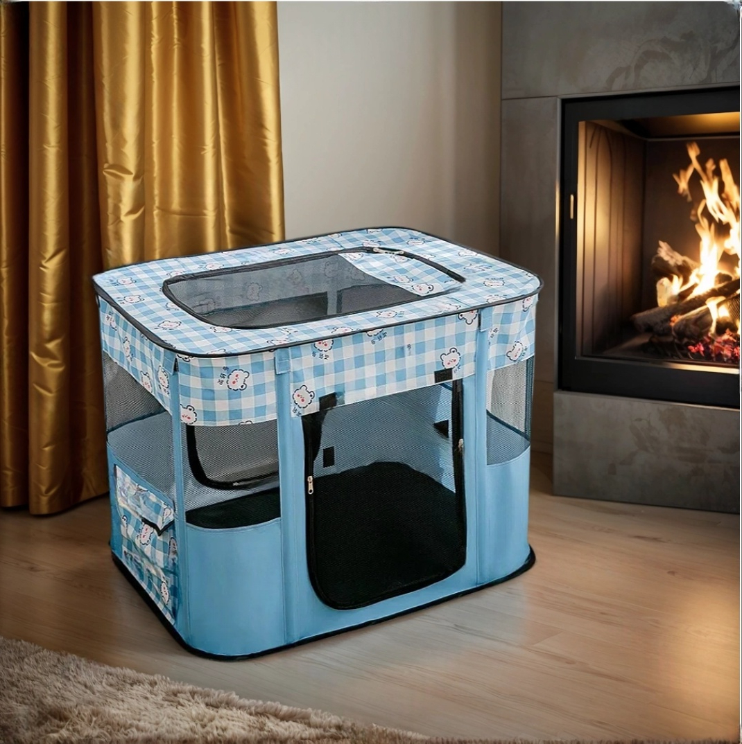 Collapsible Pet Tent, Large Sp - Outdoor Camping Dog Fence ulasan dan harga