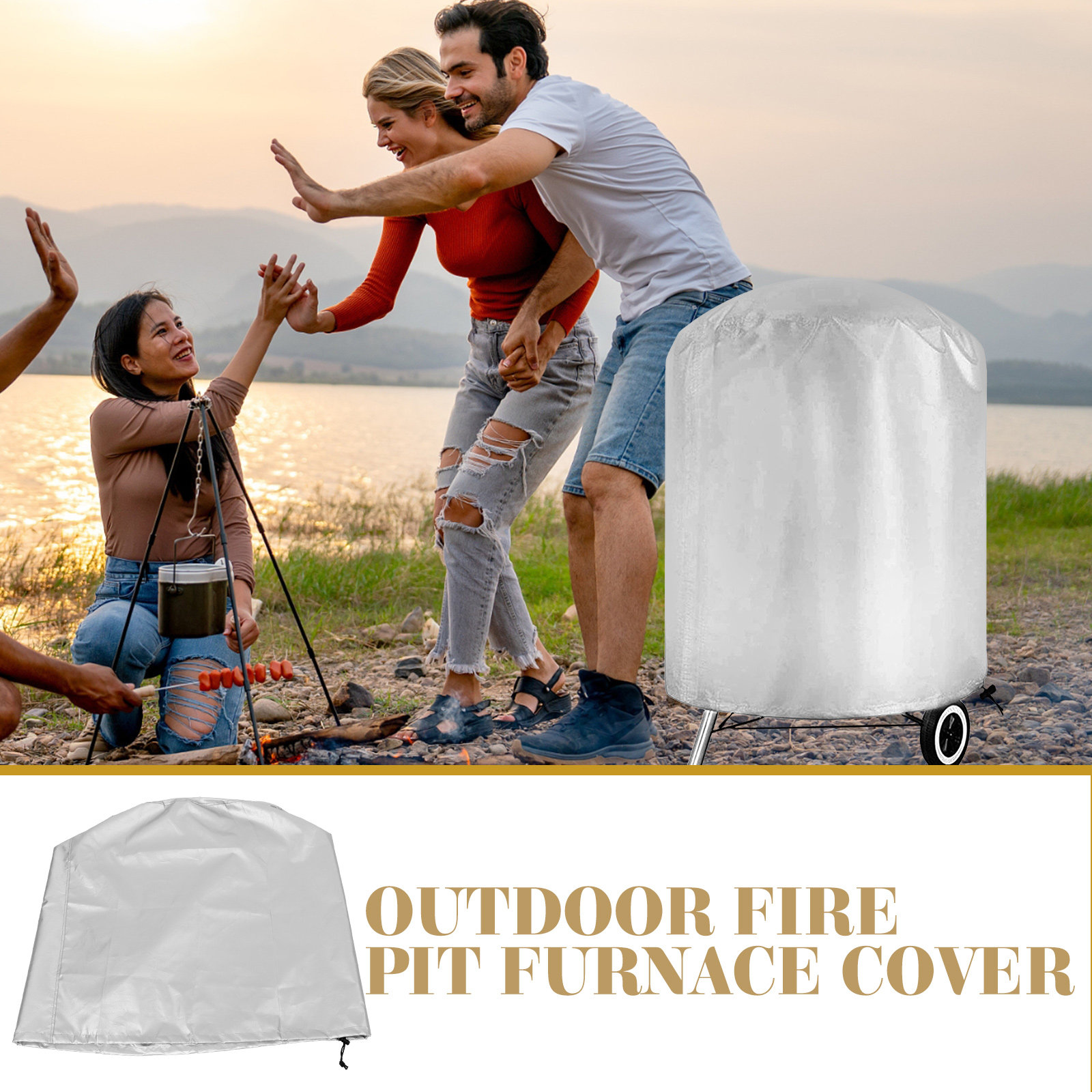 Heavy Duty Outdoor Grill Cover - Outdoor Camping Stove ulasan dan harga